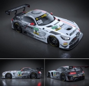 [사전 예약-7월] SK24220 1/24 Mercedes AMG GT Evo DTM 2024 Mercedes-AMG Team Winward