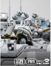 [사전 예약] 7511 1/35  5 Modern U.S. Army Combat Vehicle Crew Set（for 2004 2006 2008)