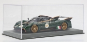 [사전 예약] P18218G 1/18 Pagani Huayra R Gloss green carbon verde smeraldo available from 10 July with Display Case