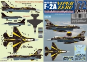 [사전 예약] DXM51-7264 1/72 JASDF F-2A Viper Zero 8SQ 60th Anniversary 2020 "Panther Spots"