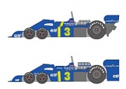 [사전 예약] SHK-D454 1/12 Tyrrell P34 SIX EHEELER (For TAM)