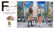 HSGFC-02 1/24 90's Platform Shoes Gyaru Figure