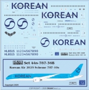 [사전 예약] 44S-787-36B 1/144 Korean Air 787-10 Dreamliners 2025 Scheme
