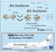 [사전 예약] 44-737-218 1/144 Air Incheon 737-800SF