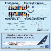 [사전 예약] 44-A330-28D 1/144 Lufthansa World Cup 2022 “Diversity Wins” A330-300