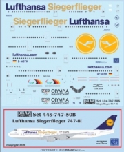 [사전 예약] 44S-747-50B 1/144 Lufthansa Siegerflieger 747-8i