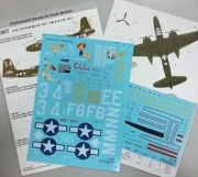 [사전 예약] 48-019 Decals 1/48 Douglas A-20 Boston "Pin-Up Nose Art and Stencils" Part # 1 AMT/ERTL, Italeri, Revell kits
