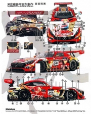 CS020 1/24 Mercedes AMG GT Total 24 Hours of Spa 2019 Good Smile Racing & Type-Moon Racing FATE Test