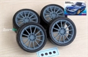 [사전 예약] ZR146	1/24 18 inch Enkei Subaru WRX STI Spec C Type RA-R rim set