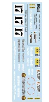 [사전 예약] TABU24098 1/24 Porsche 962C Jagermeister Option for Tamiya