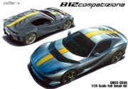 AM02-0046 1/24 Ferrari 812 Competizione - New Decal included