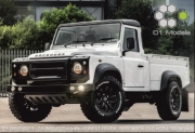 [사전 예약] C1-LRSE002 1/24 Project Kahn Defender Hi-Cap 110 Pick-up for Revell