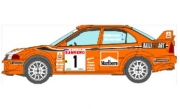 [사전 예약] D1151 1/24 Mitsubishi Lancer EvoVI'99 additional logo decal [d1151]