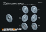 [사전 예약] PR35118 1/35 WWII German Kubelwagen Type 82 Standar Wheels Pattern 3(For All)