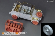 [사전 예약] PR35085 1/35 WWII German Kubelwagen Type 82 Africa Troop Special Balloon Tires Patten 2(GP)
