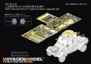[사전 예약] PE351316A 1/35 WWII German Pkw.K1 Type 823 Basic Upgrade Set(MENG VS-017)