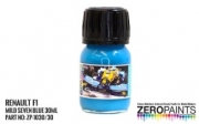 [사전 예약] ZP-1030/30 Renault Formula 1 Mild Seven Blue Paint - 30ml
