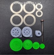 [사전 예약] D008 1/12 HONDA RS1000 Brake Set For Tamiya
