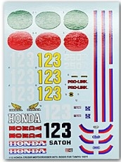 [사전 예약] MS033 1/12 Honda CR250R Decal for Tamiya 14011