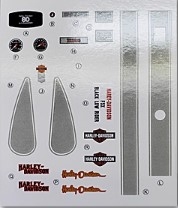 [사전 예약] MS020 1/12 Harley Davidson Low Rider Decals for IMAI