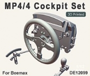 [사전 예약] DE12099 1/12 MP4/4 Cockpit Set for Beemax
