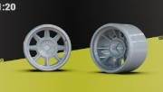 [사전 예약] KMP20022 1/20 Fiat 131 Abarth Olio Fiat rims 1:20