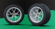[사전 예약] TK24270 1/24 Porsche 911 GT3 LM wheels set 1:24 for Nunu
