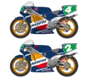 [사전 예약] SHK-D255 1/12 Repsol NSR250 1990-91 for Tamiya