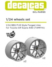 [사전 예약] DCL-PAR165 1/24 Rims for 1/24 scale models: BBS FI-R Style Forged