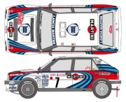 SHK-D322B 1/24 Martini Delta 16v 1990 Monte Carlo Decal Set