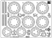 [사전 예약-11월] HSG21777 1/12 Etching Parts for Yamaha TZR250 (3MA) Late Model (1990)
