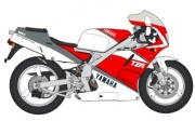[사전 예약-11월] HSG21776 1/12 Yamaha TZR250 (3MA) Late Model (1990)