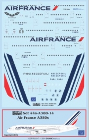 44-A380-14 1/144 Air France A380s