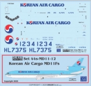 44-MD11-12 1/144 Korean Air Cargo MD11Fs