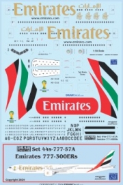 20-777-57A 1/200 Emirates 777-300ERs