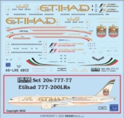 20-777-77 1/200 Etihad 777-200LRs F1