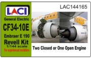 [사전 예약] LAC144165 1/144 GE CF34-10E - Embraer E190 - Revell / Two closed or one open for Revell
