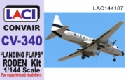 [사전 예약] LAC144187 1/144 Convair CV 340 Landing Flaps for Roden Kit