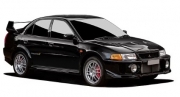[사전 예약] Z209 1/24 Mitsubishi EVOLUTION V GSR part set for Tamiya