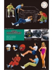 [사전 예약] FUJ11636 1/24 Figure & Interior Goods