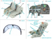 [사전 예약] QD72097 1/72 A-6E TRAM Intruder 3D-Printed & coloured Interior on decal paper (Fujimi)