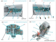 [사전 예약] QD72207 1/72 MiG-25BM 3D-Printed & coloured Interior on decal paper (ICM)