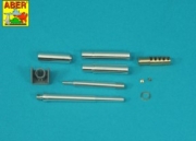 [사전 예약] 35L-350 1/35 152mm 2A88 barrel to Russian 2S35-1 SPH MSTA-S Koalitsiya-SV