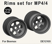 [사전 예약] DE12105 1/12 Rims set for MP4/4 (Beemax)