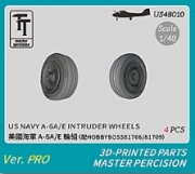 [사전 예약] US48010 1/48 A-6A/E Wheels