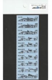[사전 예약] D1139 Senna machine logo set decal [D1139]