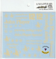[사전 예약] D1141 1/12 Lotus 97t JPS decal [D1141]