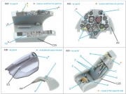 [사전 예약] QD48626 1/48 A-4M Skyhawk 3D-Printed & coloured Interior on decal paper (Hobby Boss)