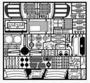 [사전 예약] 2068 1/25 1969 Chevrolet Camaro Detail Set for Revell/Monogram