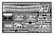 [사전 예약] 2070 1/25 1965 Chevrolet Chevelle Malibu SS Detail Set for Revell/Monogram